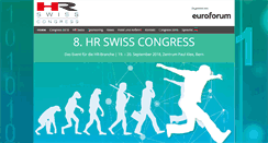 Desktop Screenshot of hr-swiss-congress.ch